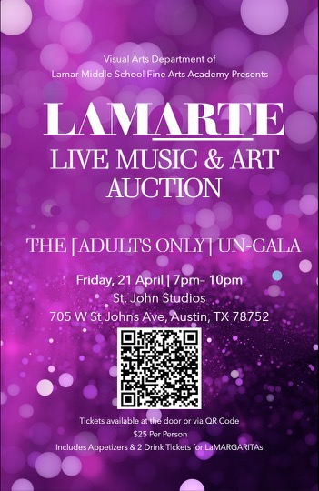 Lamarte: Lamar's Adults-Only Un-Gala April 21, 7-10pm details below