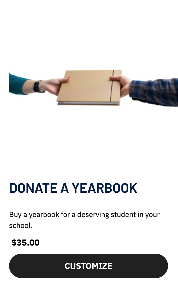 purchase a yearbook for a student today for $35